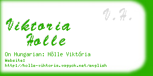 viktoria holle business card